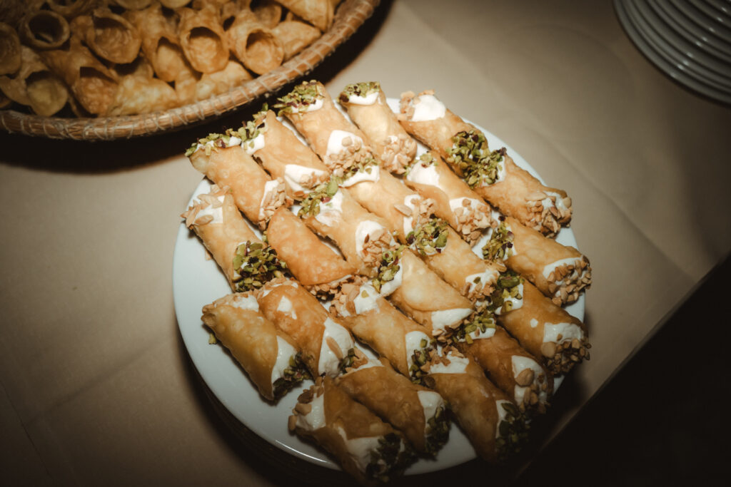 cannoli hochzeit